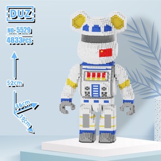 Khối lắp ráp đồ chơi mô hình gấu 3D lớn