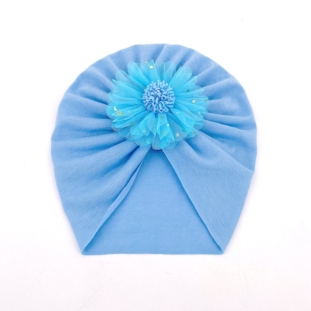 Mũ Trùm Đầu Mỏng Thoáng Khí Màu Trơn Thời Trang Xuân Hè Mới Cho Bé