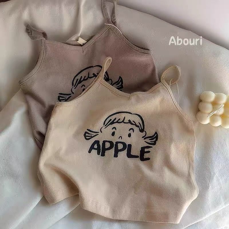 Áo Thun Ba Lỗ In Hoạt Hình Phong Cách Vintage Mùa Hè Cho Bé Trai Bé Gái