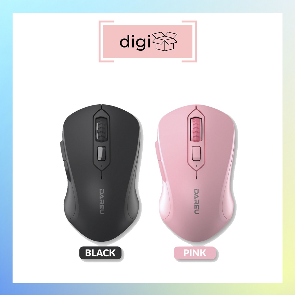 Chuột không dây Bluetooth 5.0 Dareu LM115B + Wireless 2.4GHz (Silent Switch) chuột cao cấp giá rẻ di