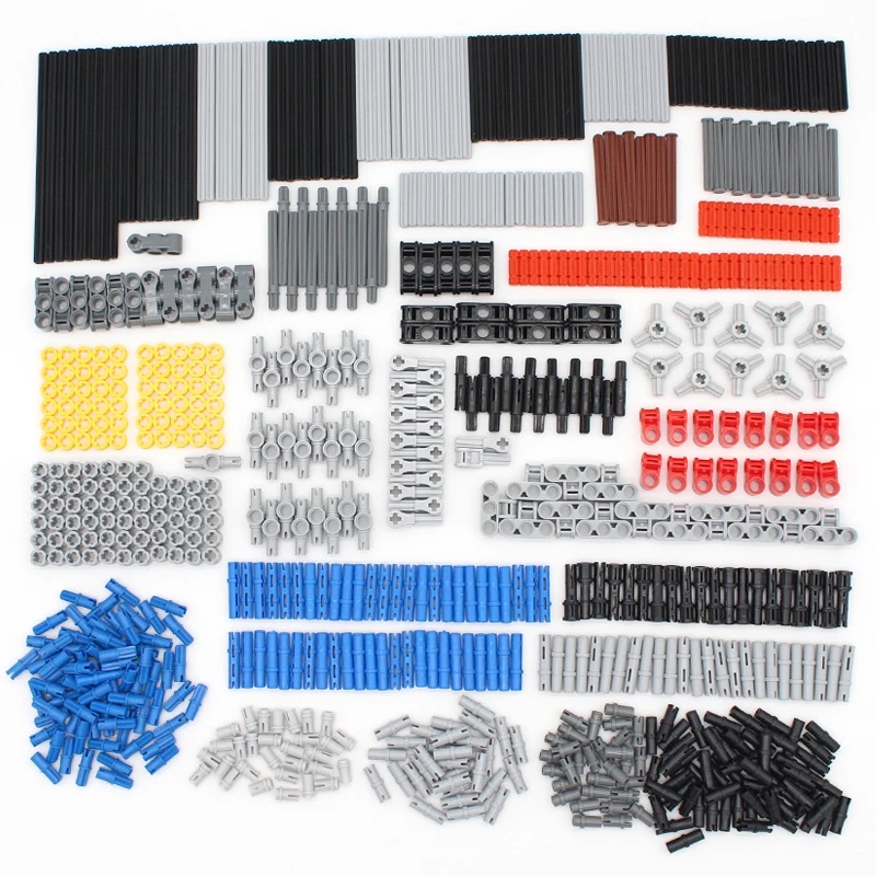 Bộ 882 Phụ Kiện Lắp Ráp Tương thích với LEGO Cho Xe Hơi Xe Máy