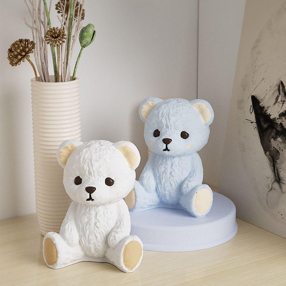 Khuôn Làm Đá Hình Gấu Có Thể Tái Sử Dụng