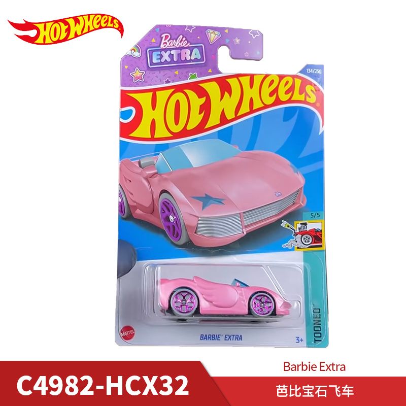 Hot Wheels Mô Hình Đồ Chơi Xe Hơi Búp Bê Barbie RV Màu Hồng
