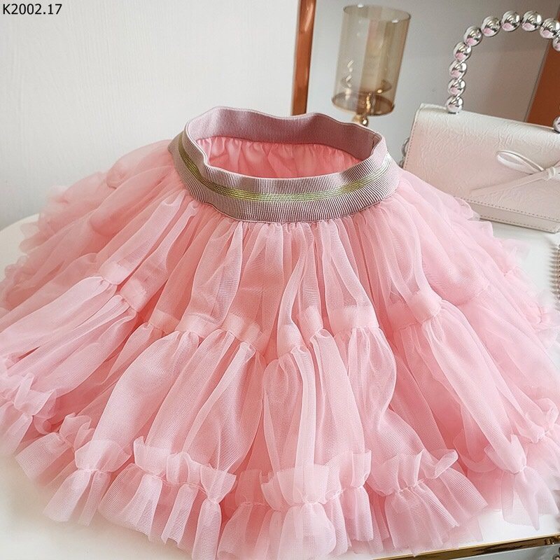 Chân váy voan công chúa