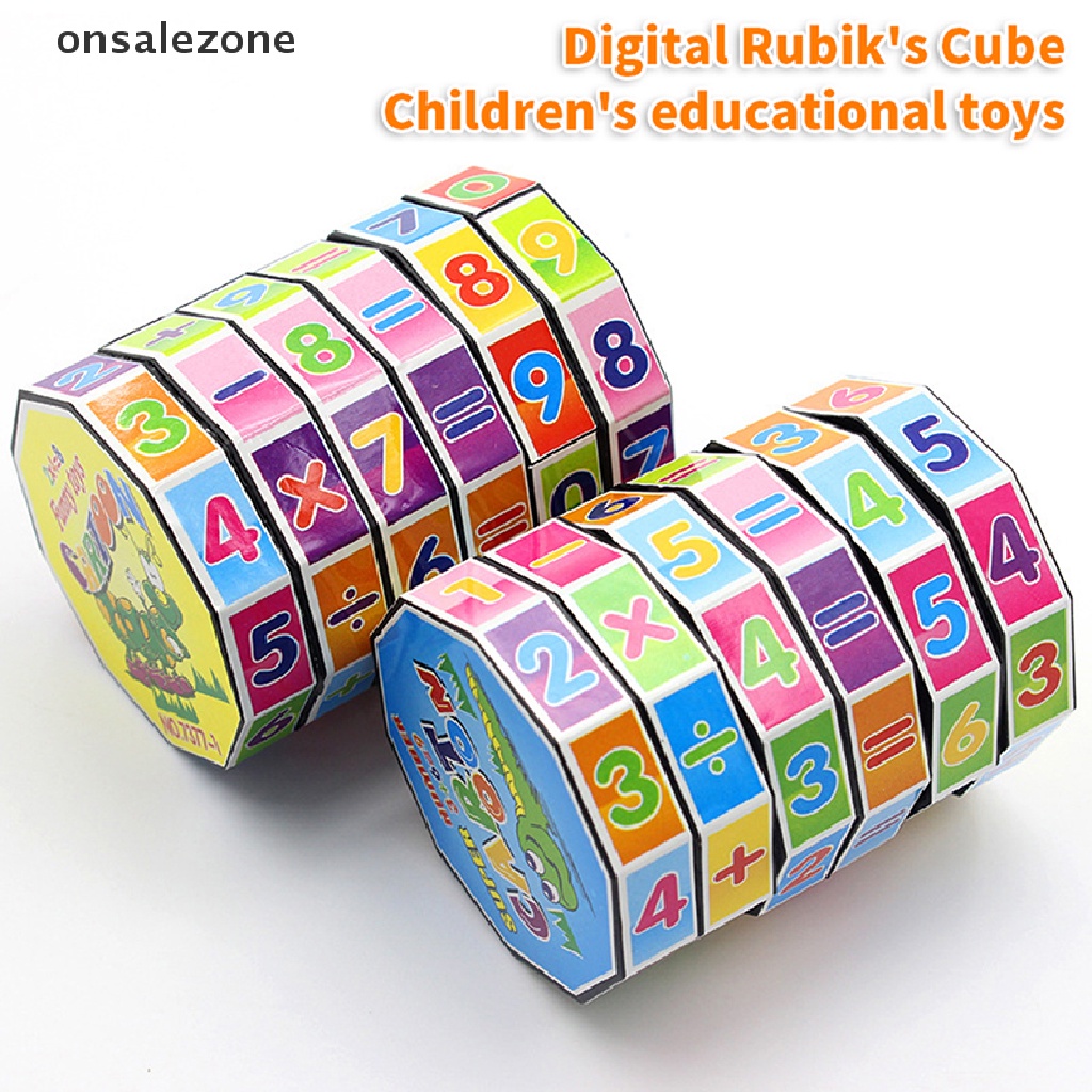 1 Đồ Chơi Khối Rubik Học Toán Đa Hướng Cho Trẻ Em