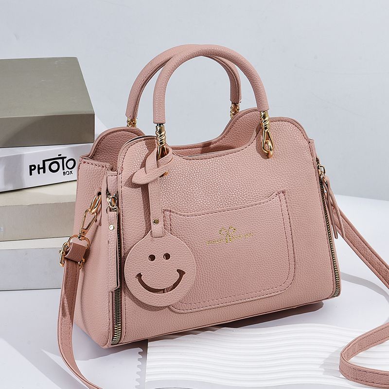 Túi Xách Đeo Vai Sức Chứa Lớn Màu Trơn Thời Trang Dễ Phối Đồ Cho Nữ