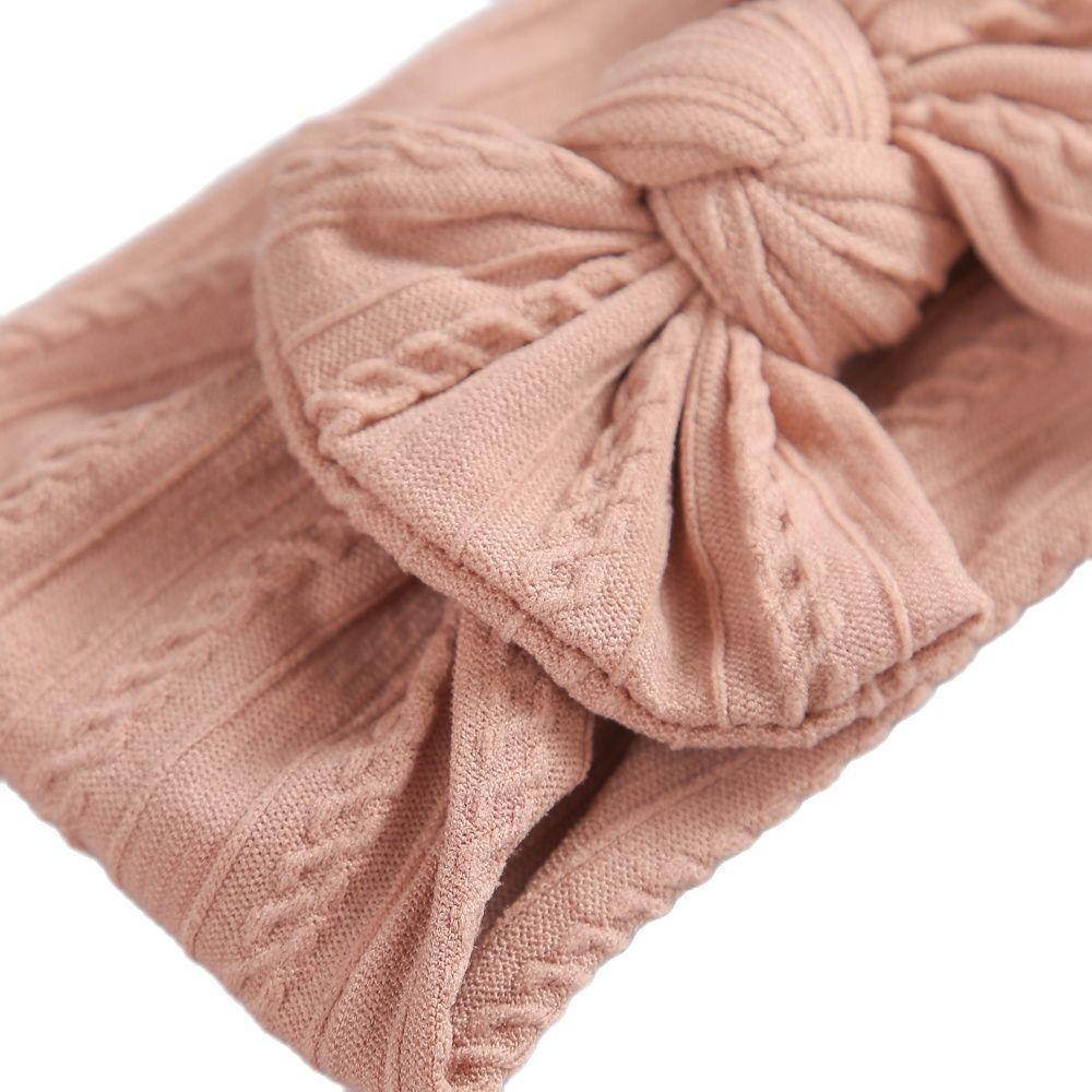 1 Gói Băng Đô Vải Nylon Mềm Co Giãn Thắt Nơ 10 Màu Cho Bé Gái Sơ Sinh