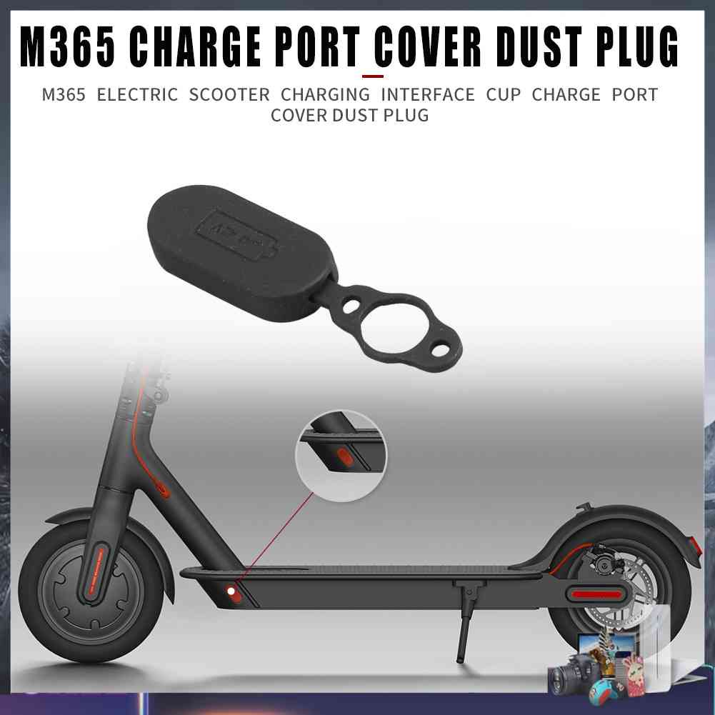 Vỏ Bọc Cổng Sạc Xe Scooter Điện Bằng Silicone Chống Bụi M365
