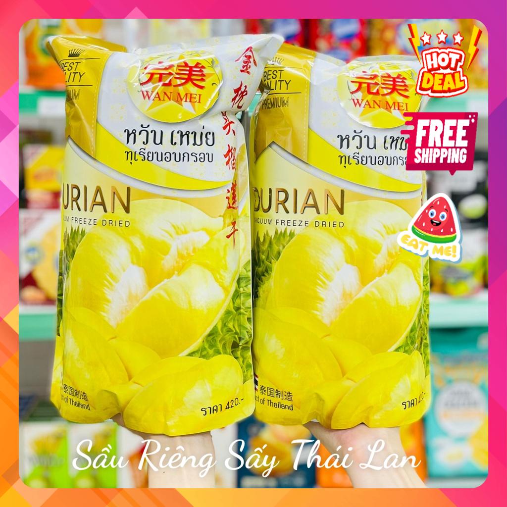 SẦU RIÊNG SẤY KHÔ THAILAND ⚡LOẠI ĐẶC BIỆT⚡ 200 gr Sầu riêng khô giòn rụm, thơm ngon, hương vị tự nhiên 😝