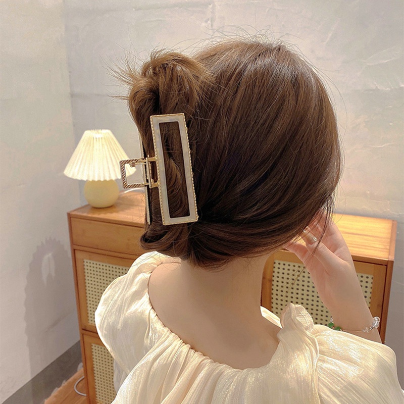 Kẹp Tóc Càng Cua Lớn Bằng Acrylic Thời Trang Sang Trọng Cho Nữ dreamdiary