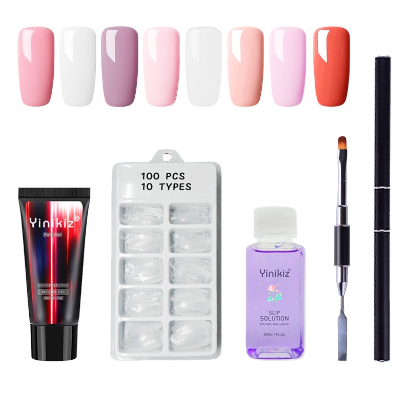 Keo Dán Nối Dài Móng Tay Nhanh Chóng Lâu Trôi Kèm Bút