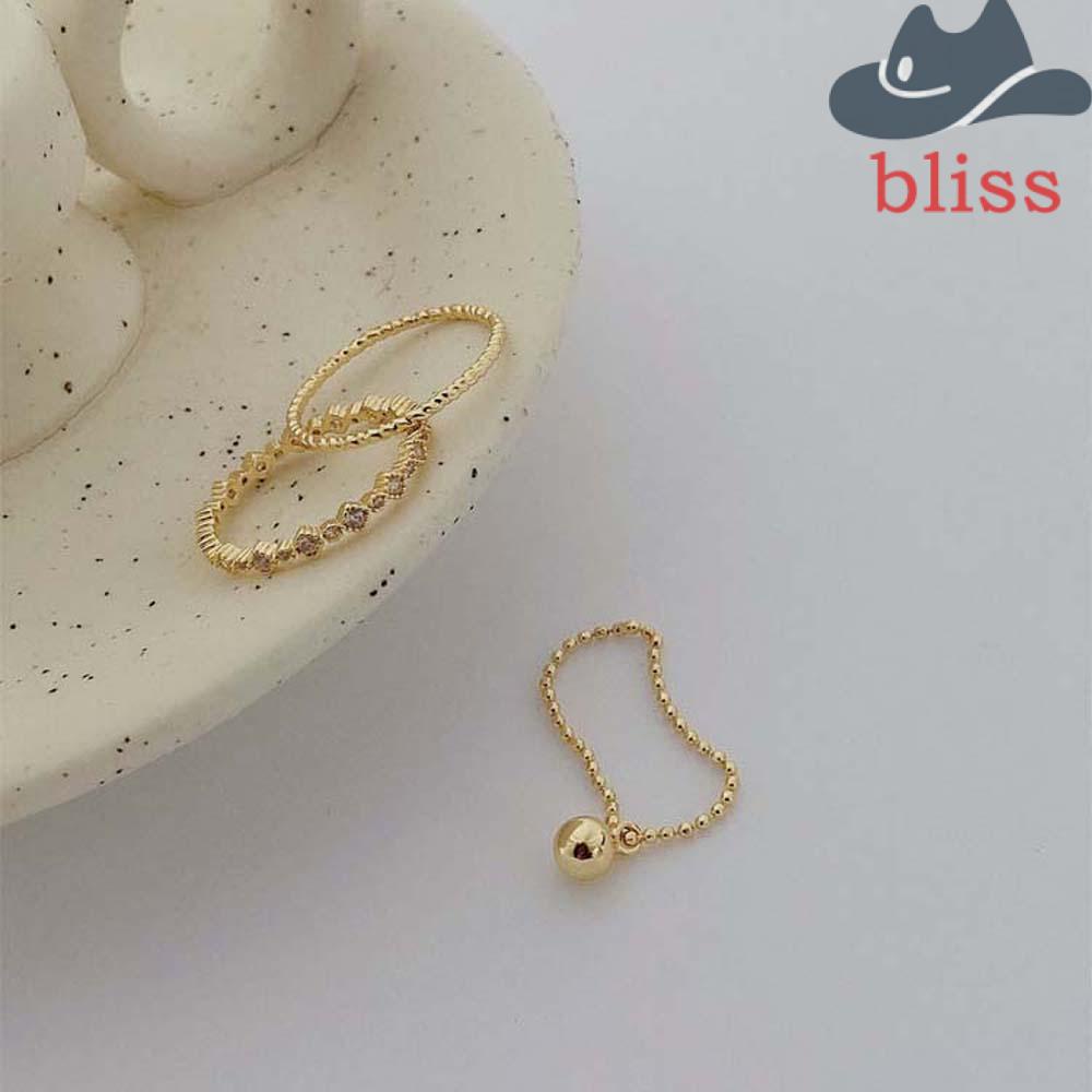 Nhẫn Đính Quả Cầu Nhỏ Thời Trang Cá Tính Cho Nữ|Đồng Hồ Đeo Tay Kiểu Hàn Quốc Đơn Giản Xinh Xắn