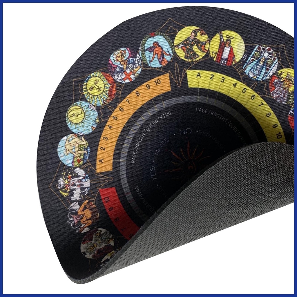 Bói toán mat tarot card khăn trải bàn con lắc siêu hình ban con lắc unqiue món quà phù thủy để chữa bệnh tâm linh aiavn aiavn