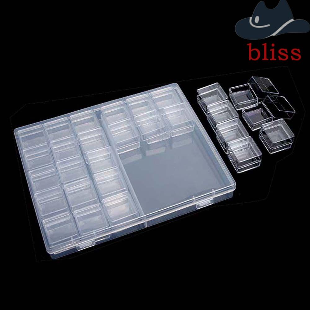 Hộp Đựng Trang Sức / Phụ Kiện Làm Móng Nghệ Thuật|Hạt Nhựa Giả Trang Trí Móng Tay|Hộp Đựng Móng Tay Giả Tiện Lợi