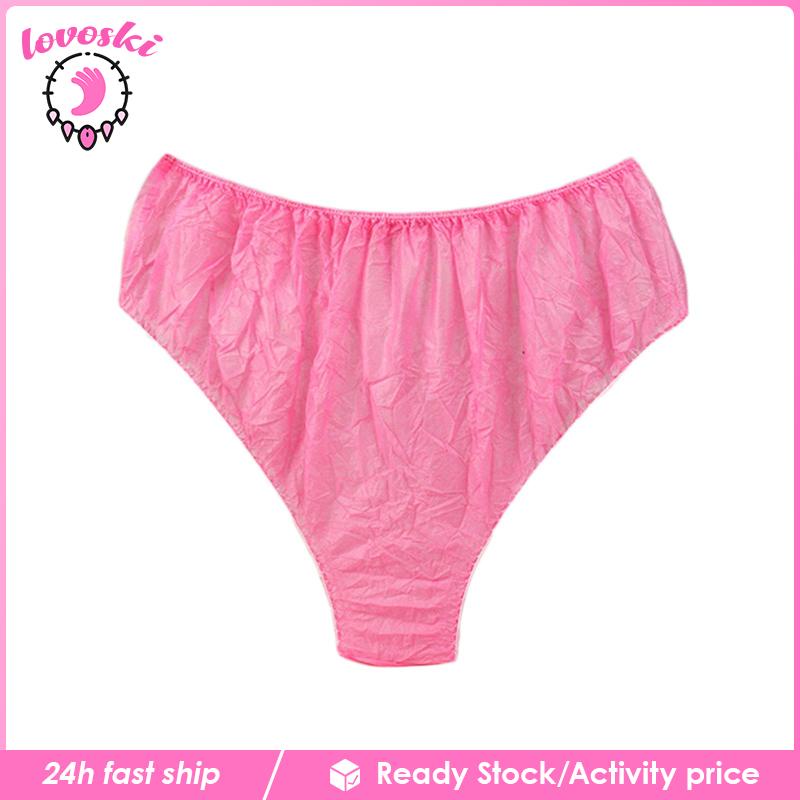 Bộ 100 Quần Lót Một Lớp Thoáng Khí Tùy Chỉnh Tiện Dụng Cho Salon / SPA