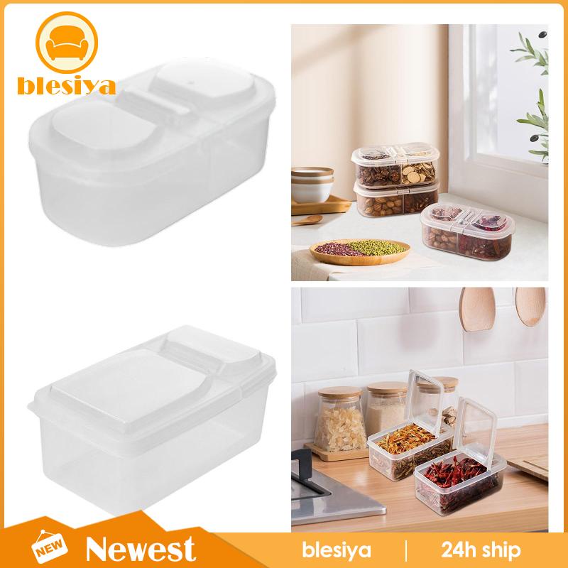 Hộp Đựng Gia Vị Khô Có Nắp Xếp Chồng Cho Nhà Bếp