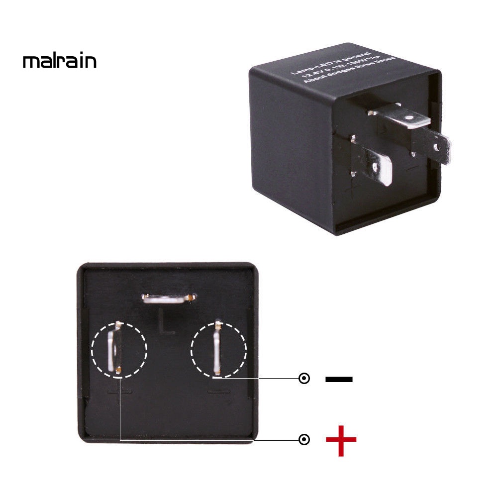 Rơ Le CF13 3-Pin Có Thể Điều Chỉnh Cho Đèn Xi Nhan Xe Hơi