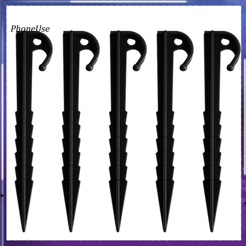 Set 5 Cọc Dựng Lều Bằng PU Dày Dặn Độ Cứng Cao