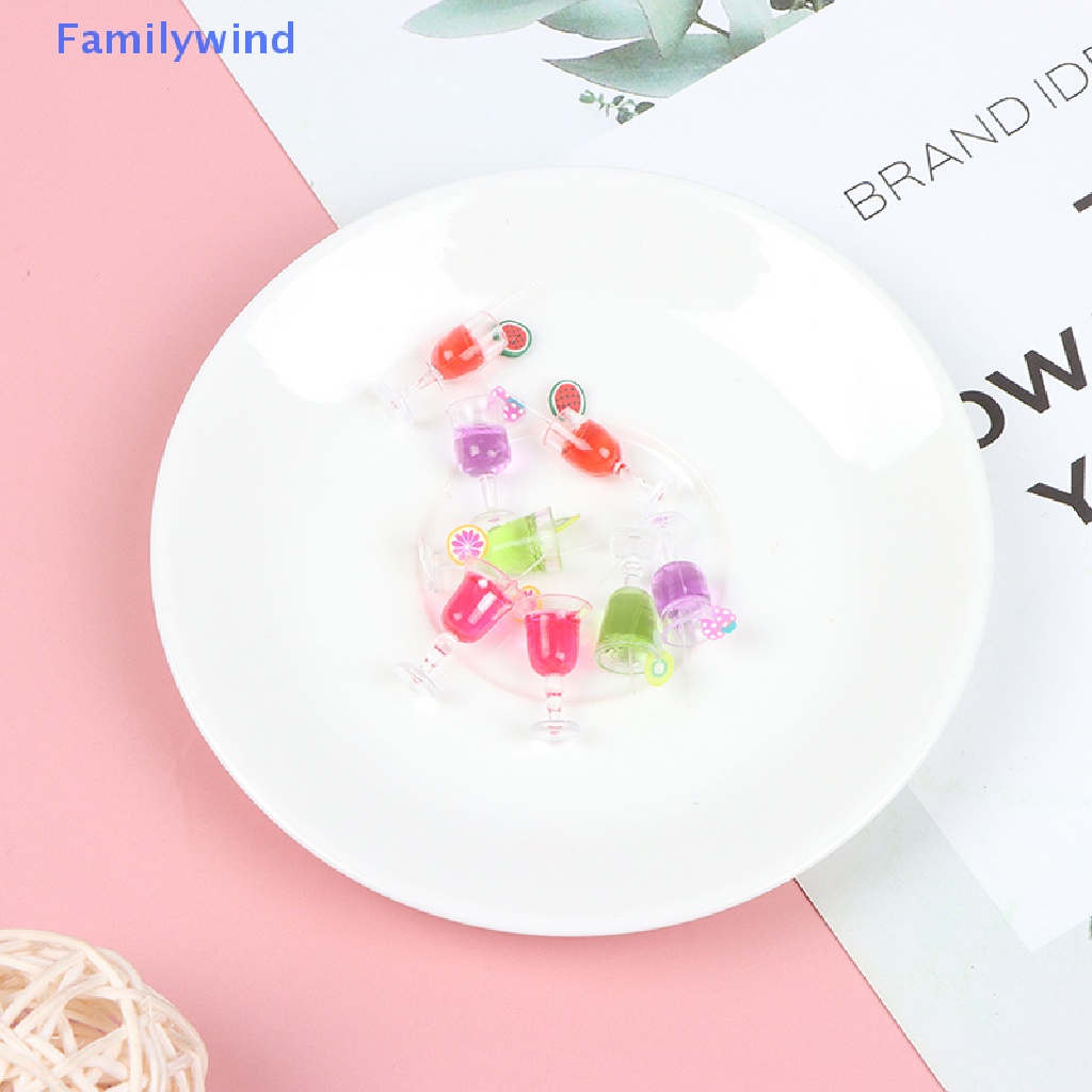 Set 2 Bình Đựng Nước Uống Tỉ Lệ 1 / 6 Dùng Để Trang Trí Nhà Búp Bê