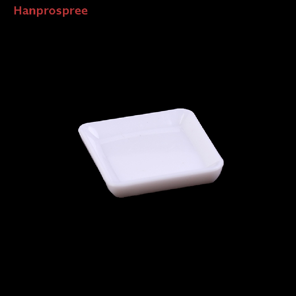 Set 12 Đĩa Trắng 1: 12 Dùng Để Trang Trí Nhà Búp Bê