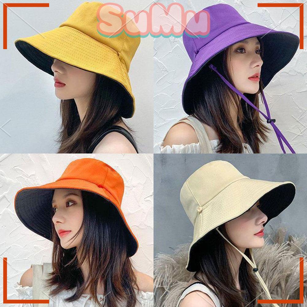 Mũ Bucket Panama Chống Tia UV Có Thể Gấp Gọn Tiện Lợi