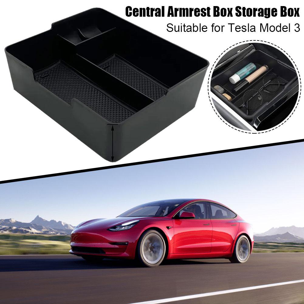 Hộp Tỳ Tay Đựng Vật Dụng Cho Tesla Model 3 / Y 2017-2020 K1O2