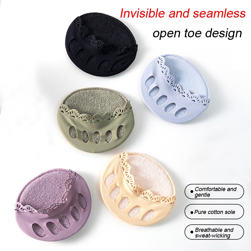 1 Cặp Đệm Bảo Vệ Ngón Chân Khi Mang Giày Cao Gót Chất Lượng Cao