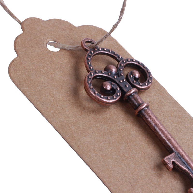 Bộ 50 Chìa Khóa Mở Nắp Chai Kèm Thẻ Hình Bộ Xương Favour