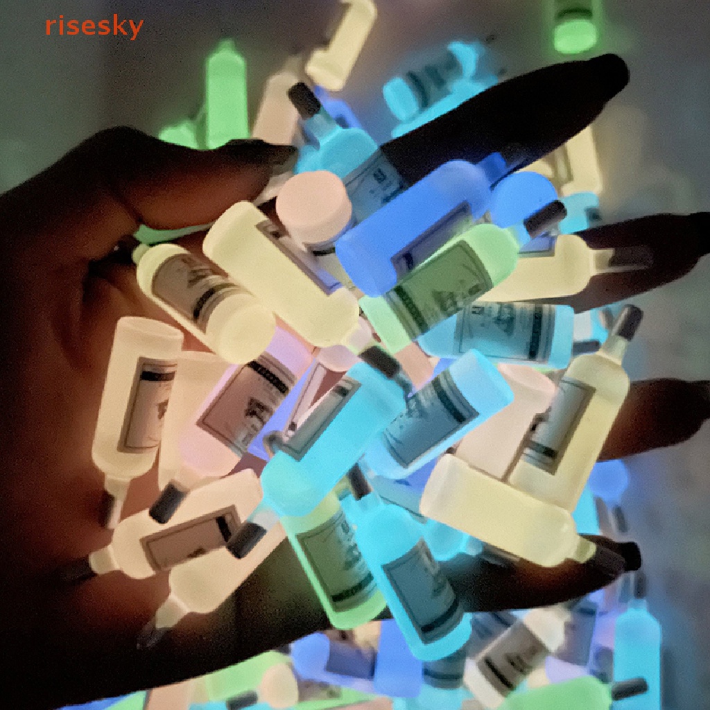 Set 5 Mô Hình Chai Rượu Diy Có Thể Phát Sáng Độc Đáo Cho Nhà Búp Bê