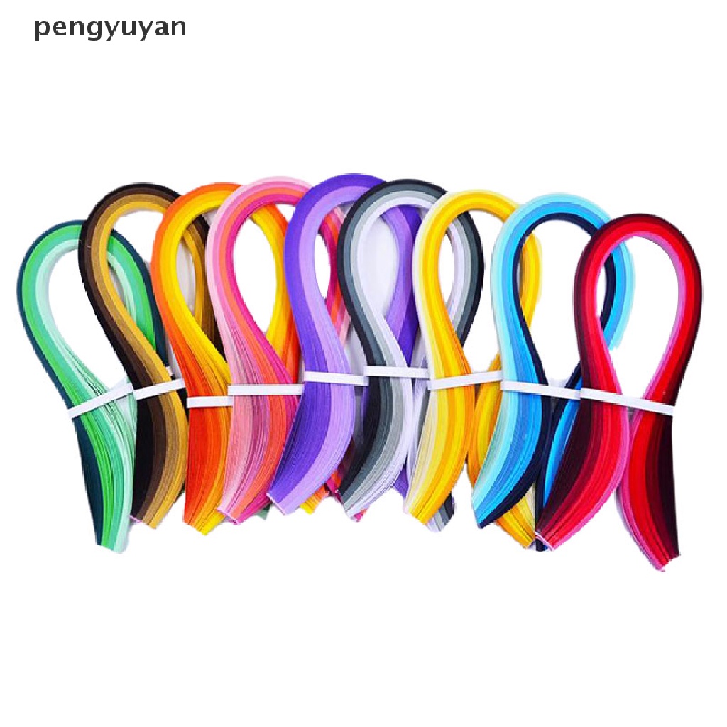 [pengyuyan] Set 100 Dải Giấy Xếp Hình Ngôi Sao May Mắn Thủ Công DIY Đa Ứng Dụng