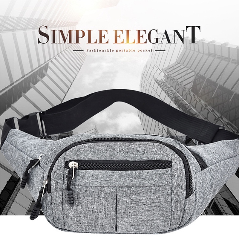 Ygt Túi Đeo Hông Vải Oxford Chống Thấm Nước Đựng Điện Thoại Tiện Dụng Khi Chạy Bộ