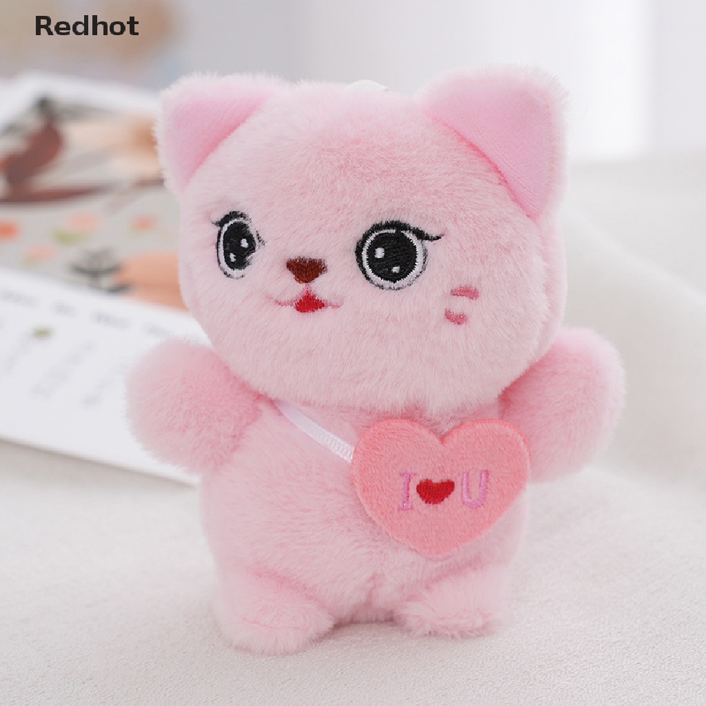 1 Móc Khóa Hình Mèo Nhồi Bông 12cm Dễ Thương