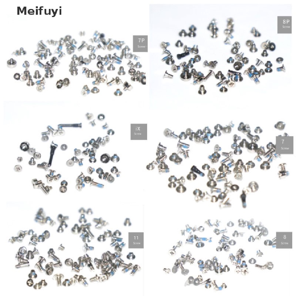 Bộ Ốc Vít 2 Đế Đế Điện Thoại Sửa Chữa Cho iPhone X 7 8 plus