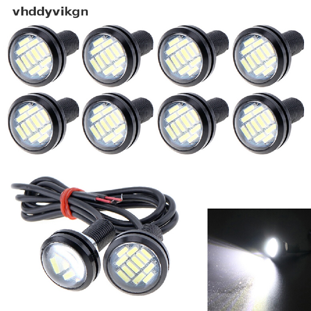 Bộ 2 Đèn LED Mắt Đại Bàng 12V 15W Chất Lượng Cao Cho Xe Hơi