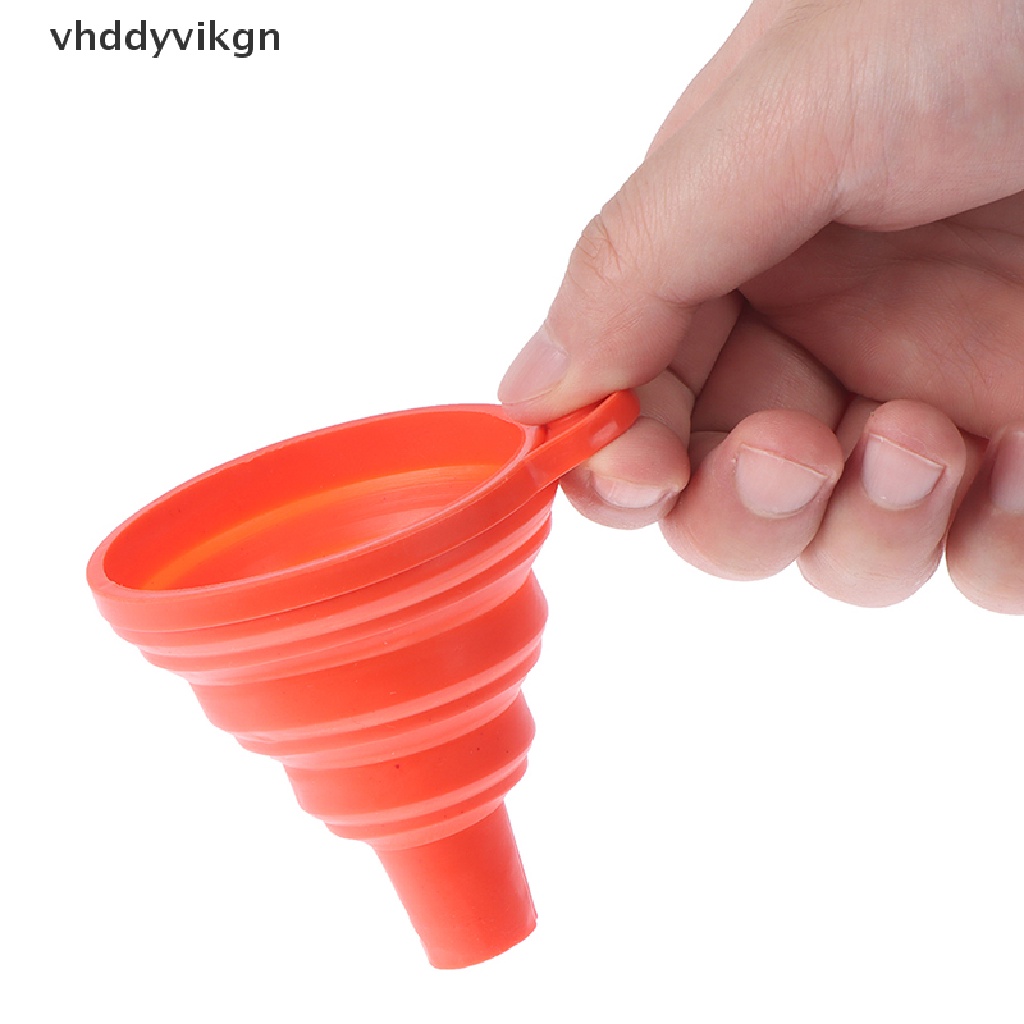 Phễu Silicone Có Thể Gấp Gọn VHDD Tiện Dụng Cho Xe Hơi Xe Tải Xe Máy