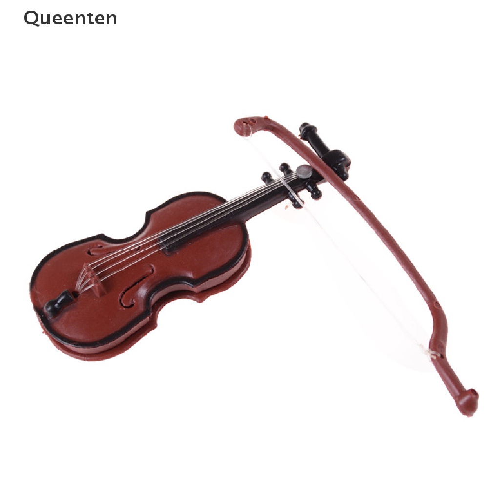 Đồ Chơi Đàn Violin Cho Búp Bê Tỉ Lệ 1: 12