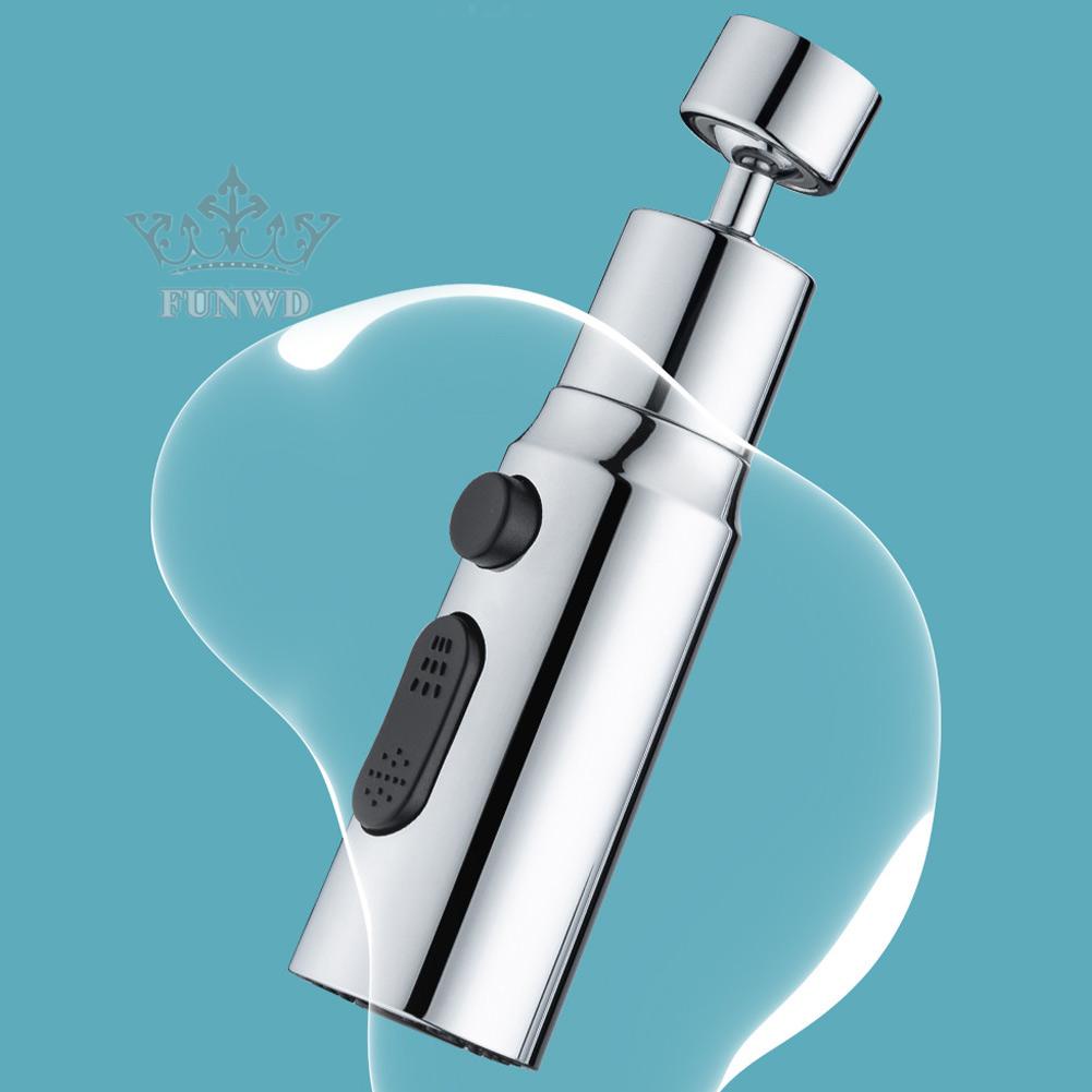 Đầu Nối Vòi Nước Chống Bắn Tung Tóe 3 Chế Độ