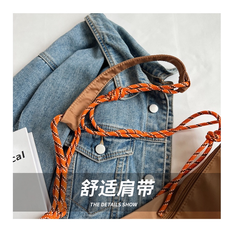 Ba Lô Canvas Màu Trơn Sức Chứa Lớn Thời Trang Cho Nữ