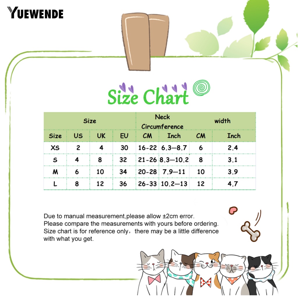 Yue.z Khăn Choàng Cổ Mềm Mại Thoải Mái Có Thể Tái Sử Dụng Cho Thú Cưng