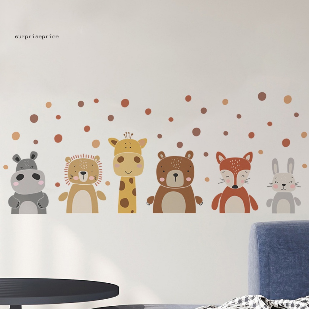 Miếng Dán PVC Hình Động Vật Hoạt Hình Trang Trí Nhà Cửa / Tiệc Cưới