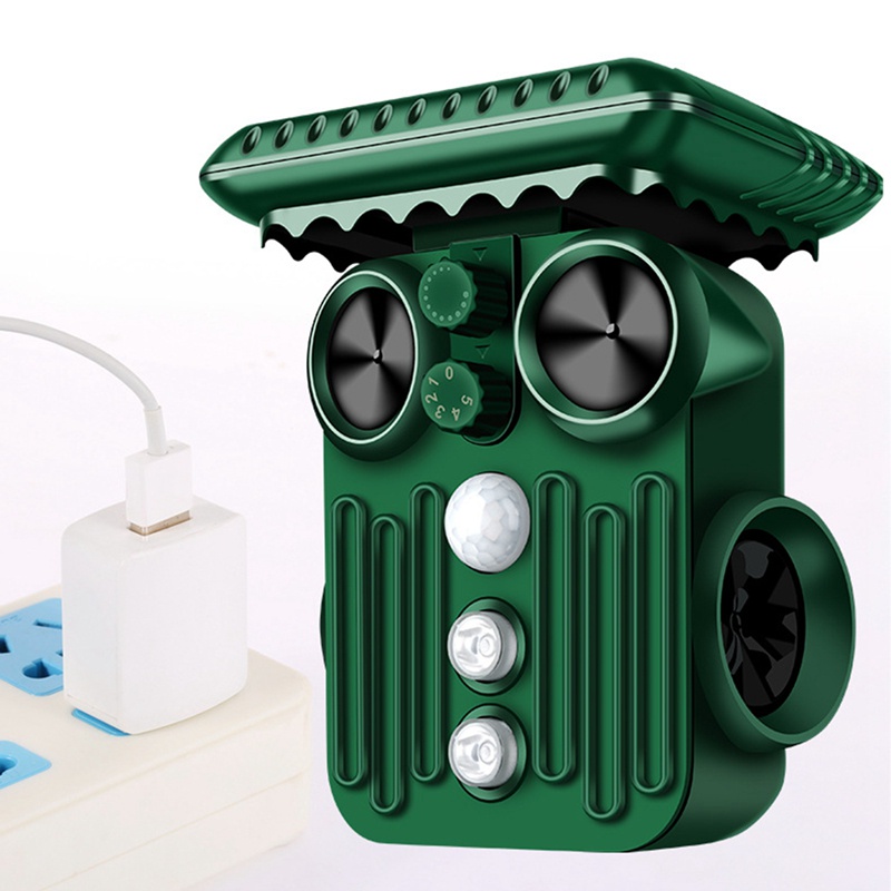 Thiết Bị Xịt Đuổi Côn Trùng Động Vật Gây Hại Sử Dụng Năng Lượng Mặt Trời Thân Thiện Với Môi Tr