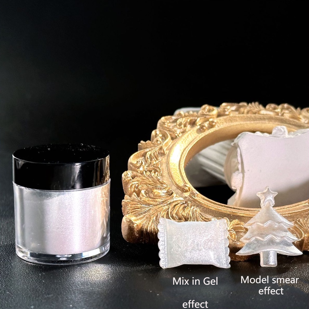 Hộp Bột Nhũ Ánh Ngọc Trai 5g Màu Sắc Neon Dùng Trang Trí Móng Nghệ Thuật