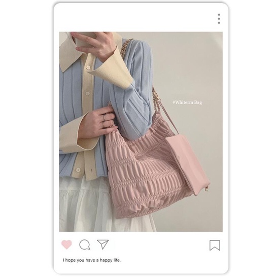 Bộ Túi Xách + Túi Đeo Chéo + Ví Cầm Tay Cỡ Lớn Thời Trang Hàn Quốc Mới 2023 A4