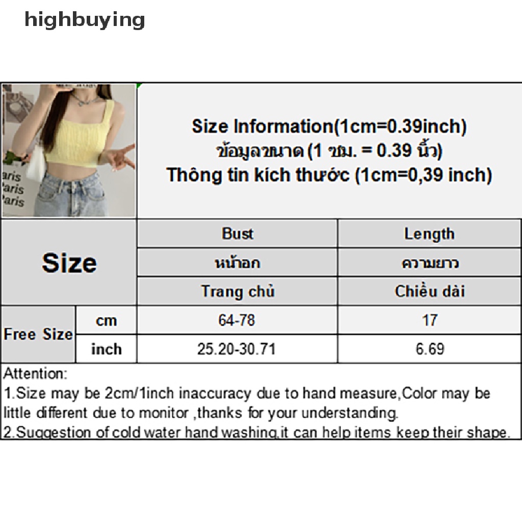 Áo Croptop Dệt Kim Không Tay Màu Sắc Ngọt Ngào Cho Nữ