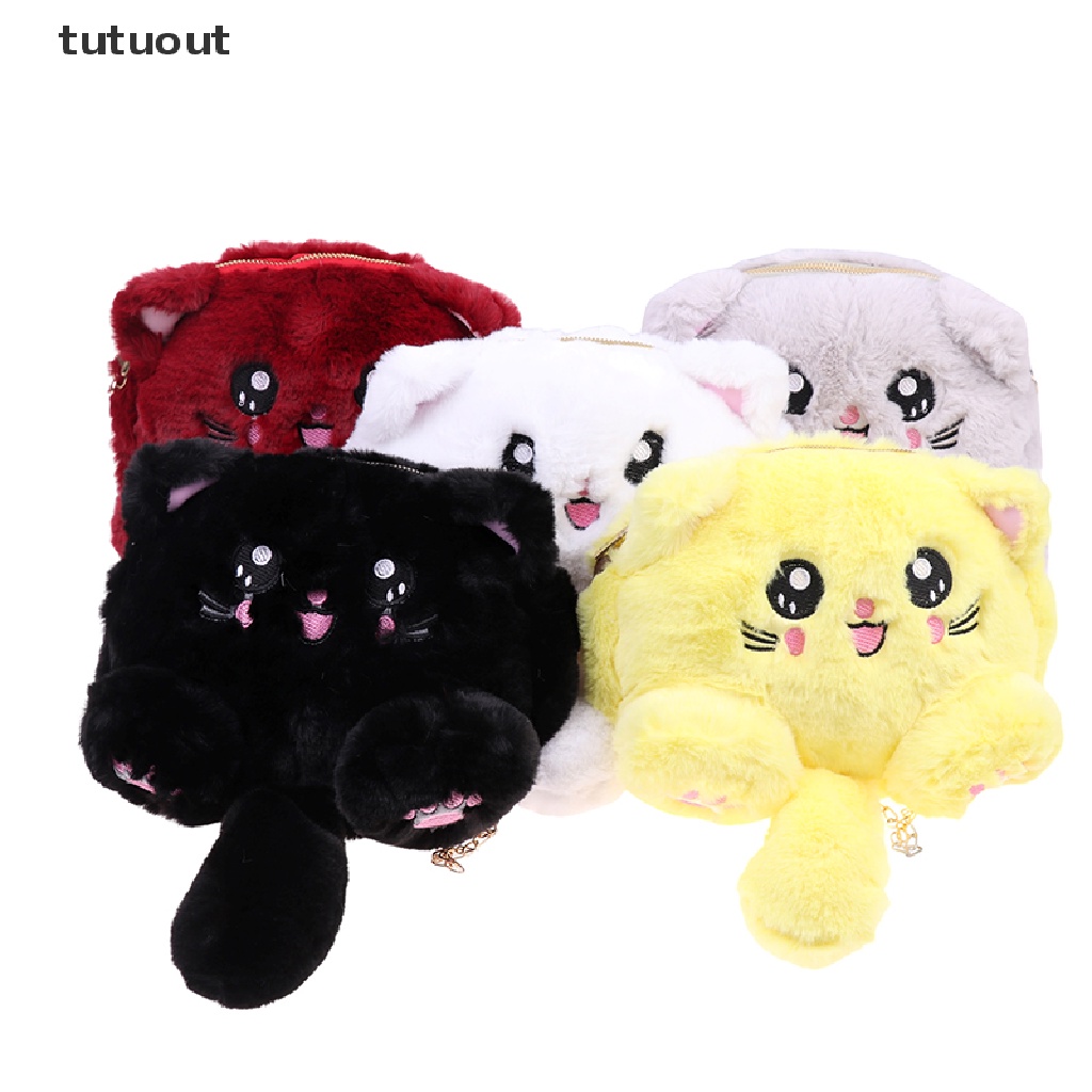 1 Balo Đeo Vai Hình Mèo Bông Đáng Yêu Thời Trang Cho Nữ