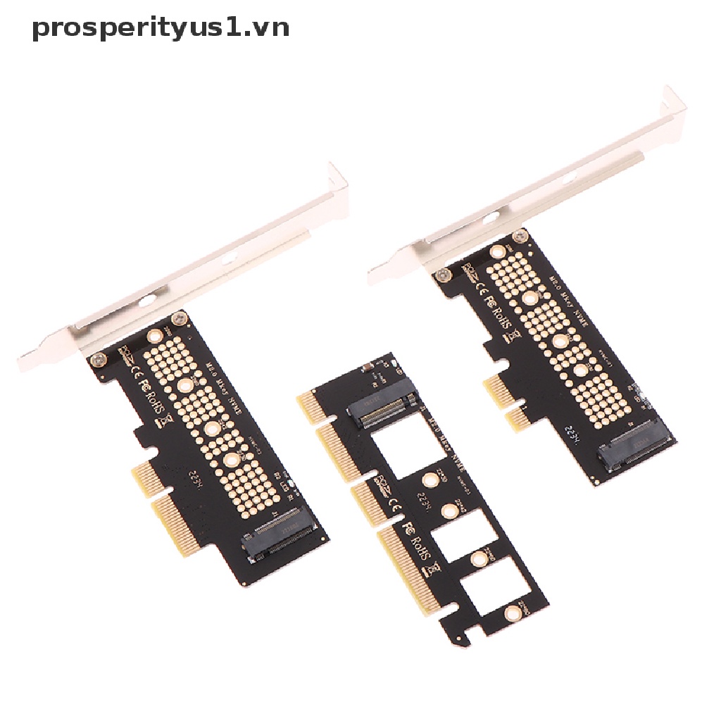 Thẻ Chuyển Đổi SSD 1Set M.2 NVMe Sang PCIE 3.0 X16 / X8 / X4 / X1 Chuyên Dụng