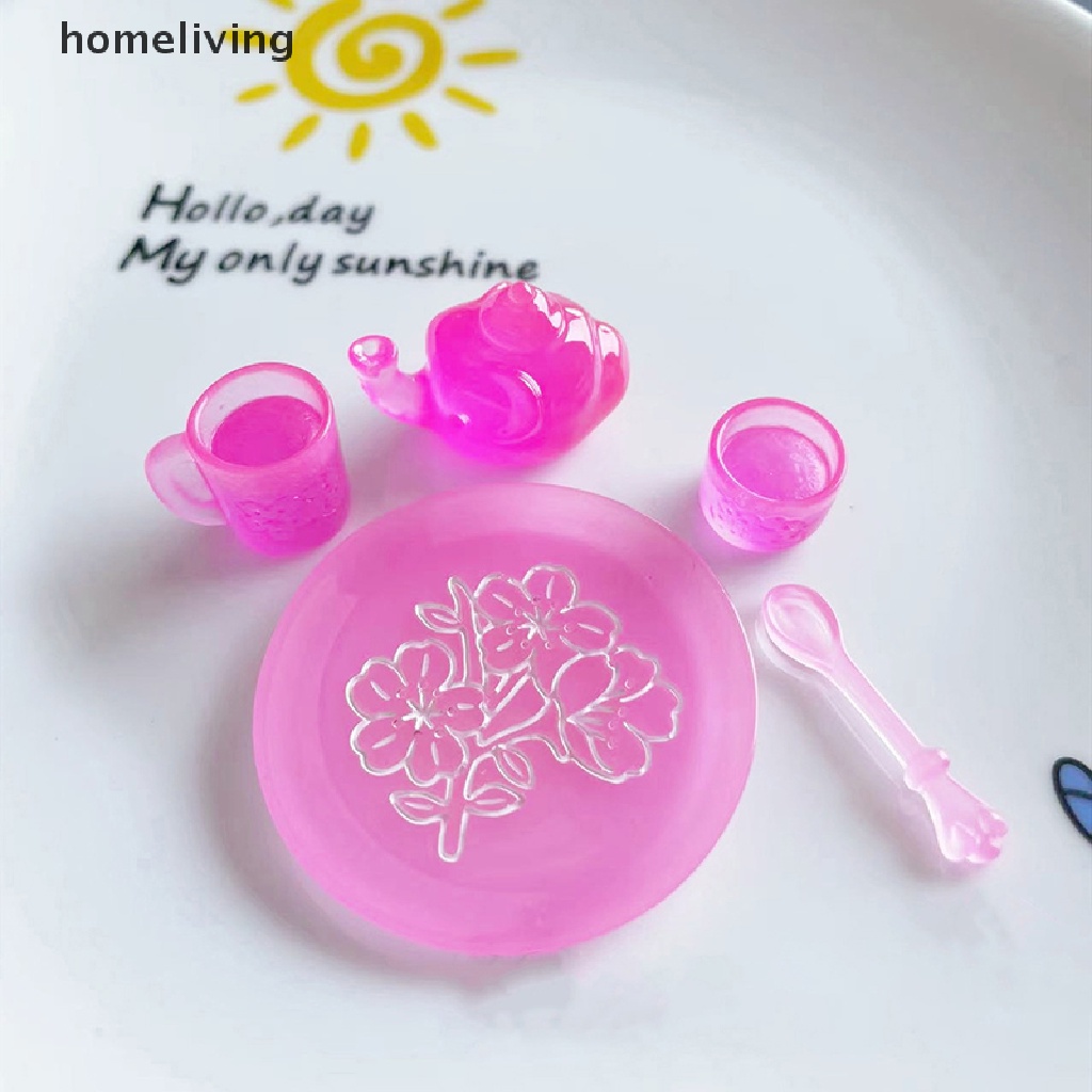 Bộ 5 Ấm Trà Khắc Hình Chú Voi Phát Sáng Độc Đáo