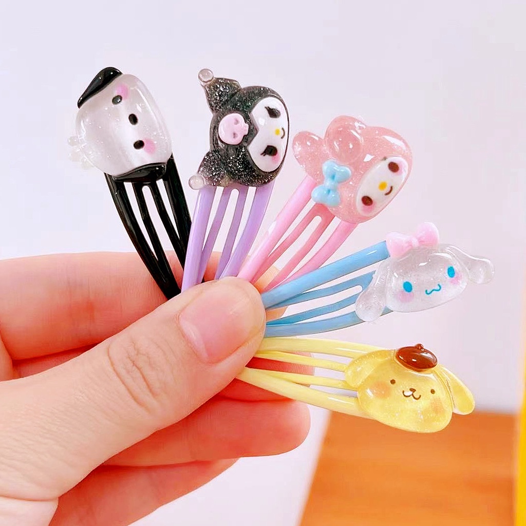 Kẹp Tóc Họa Tiết Hoạt Hình Melody Đáng Yêu Cho Bé Gái