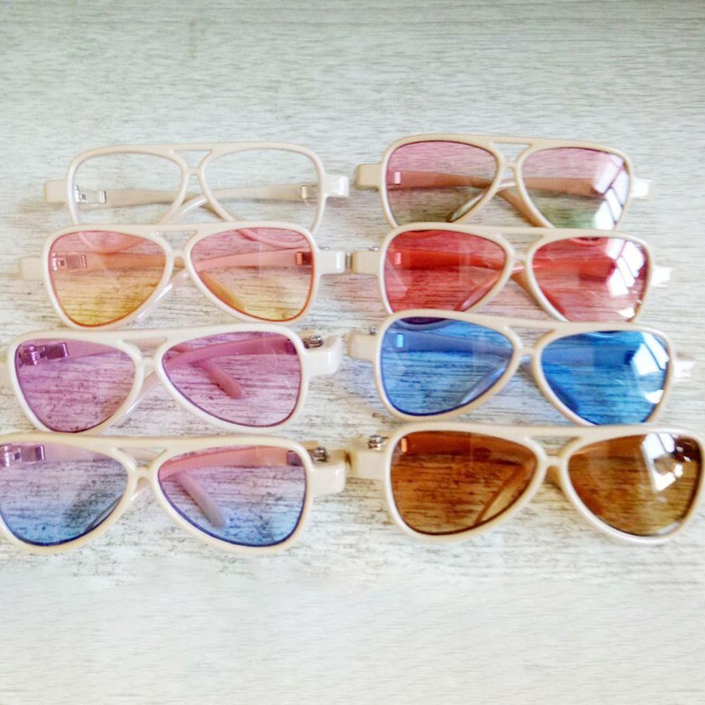 RAINBOW Gọng Kính Hình Trái Tim Dễ Thương Cho Búp Bê BJD 1 / 31 / 4