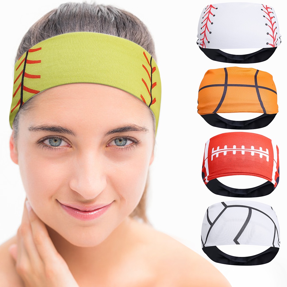 Băng Đô Co Giãn Thấm Hút Mồ Hôi Thiết Kế Đơn Giản Hiện Đại